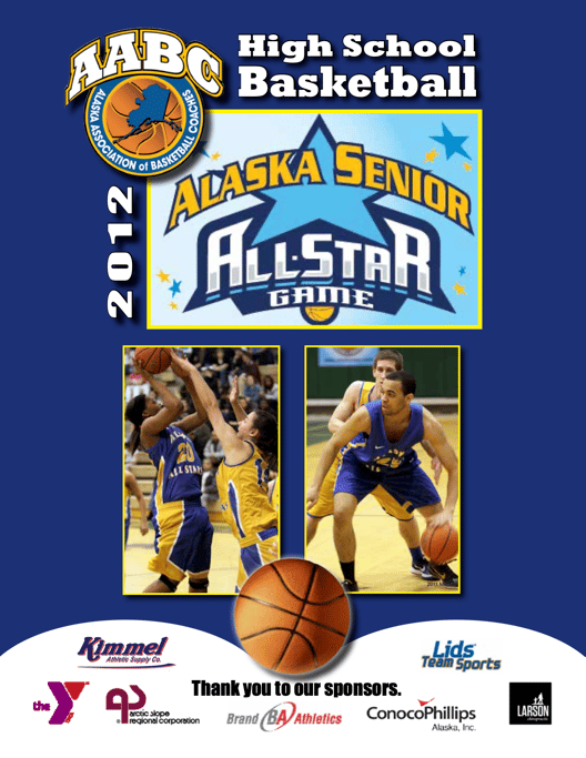 2012 AABC All Star Program Cover